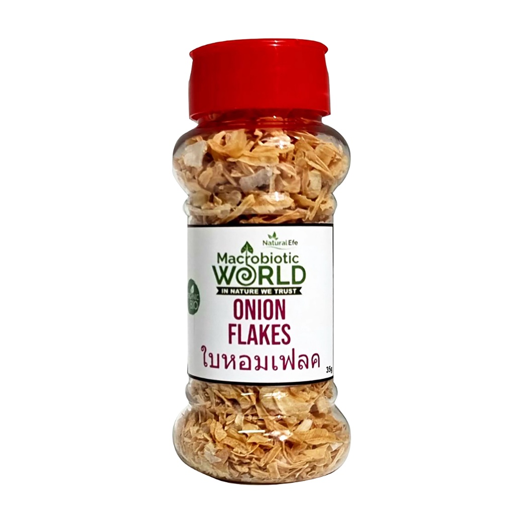 Natural Efe | Spices & Herbs | Onion Flakes ใบหอมเฟลค 35g