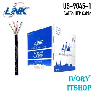 Link UTP Cable Cat5E 100M/Box (Black) US-9045-1