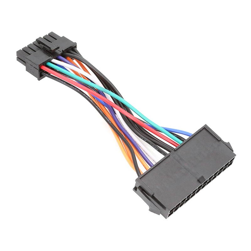 ✿ สายเคเบิ้ลพาวเวอร์ซัพพลาย ATX 24pin To 14pin Line PSU สําหรับ Lenovo โน้ตบุ๊ก