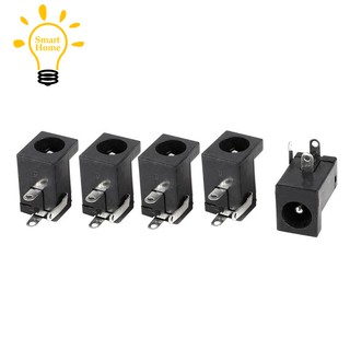 『★』5 Pieces DC 5.5mmx2.1mm Power Jack Socket Female Panel Mount Connector