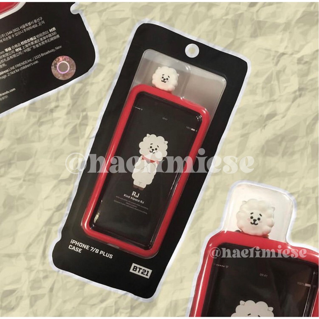เคส iPhone 7+/8+ BT21 (RJ) jin bts