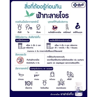 Yanhee Fartab (ยันฮี ฟาร์แท็บ ขนาด 250 มิลลิกรัม )