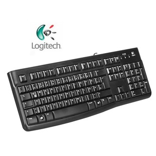 Keyboard Logitech USB K120 ของแท้ ประกันศูนย์ 3ปี คีย์บอร์ด