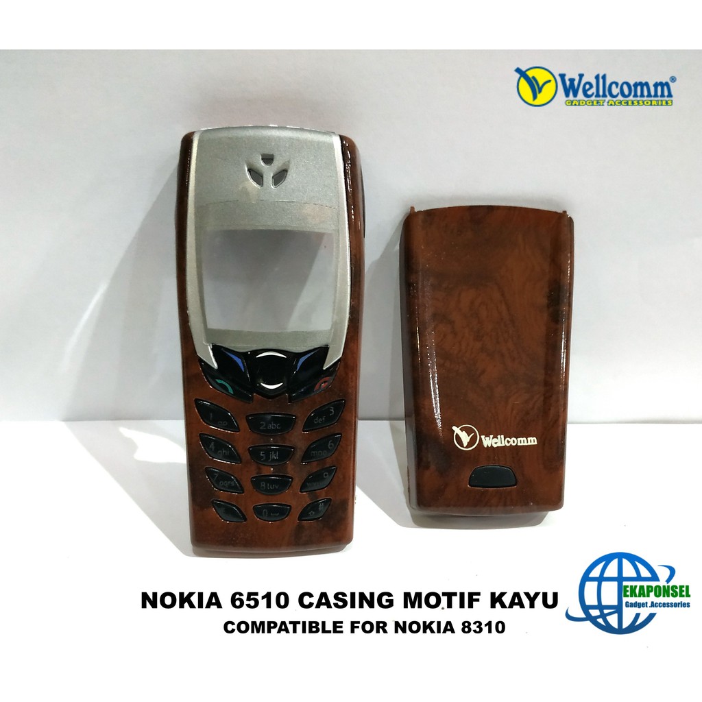 Kayu Nokia 6510/8310 WELLCOMM เคสลายไม้