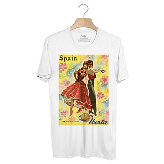 BP129 เสื้อยืด Retro City : Spain