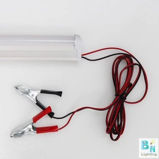 IWACHI ชุดหลอดนีออนคีบแบตเตอรี่ 12V18W ไฟแบต หลอดไฟ LED คีบแบตเตอรี่ ชุดหลอดไฟ12V หลอดไฟคีบแบตเตอรี่