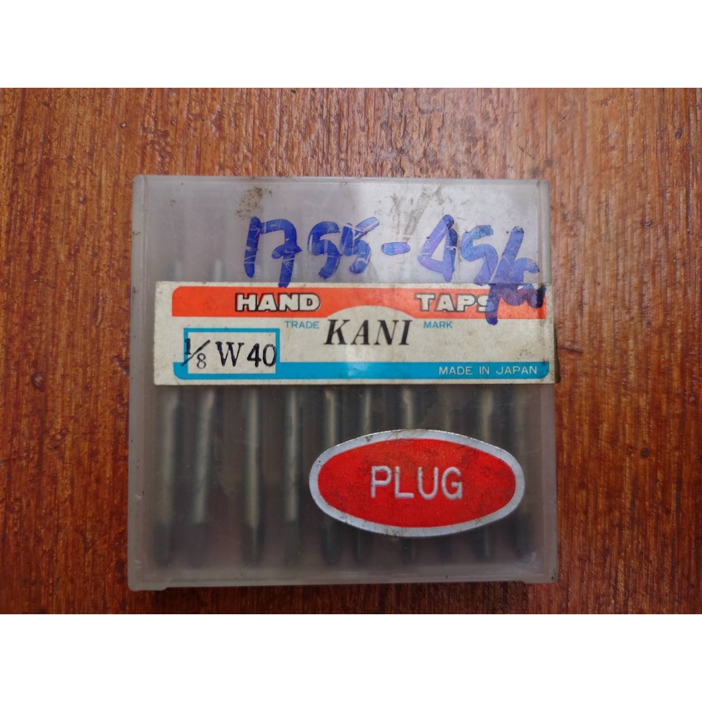KANI ต๊าปเดี่ยว BSW 1/8"x40 Made in Japan #ดอกต๊าป #ต๊าปหุน #ต๊าปเกลียวน๊อต (ราคา/1ดอก) ดอกต๊าปเดี่ย