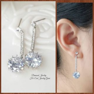 Diamond Earring งานเกรดตู่เพชร ดีไซนยอดนิยม