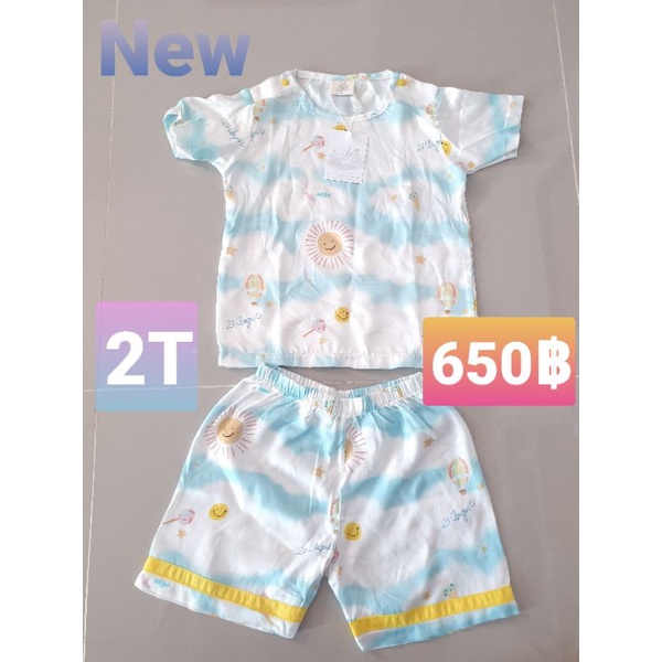 21 August.baby Cotton Candy Tommy T-shirt Size 2T ของใหม่