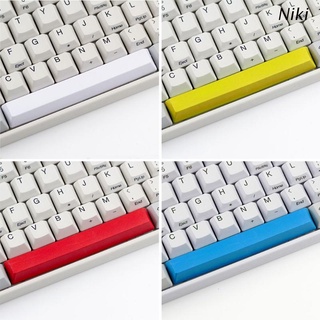 Niki Spacebar Keycap Pbt Spacebar 6.25U ฝาครอบแป้นพิมพ์ลายเชอร์รี่อวกาศ