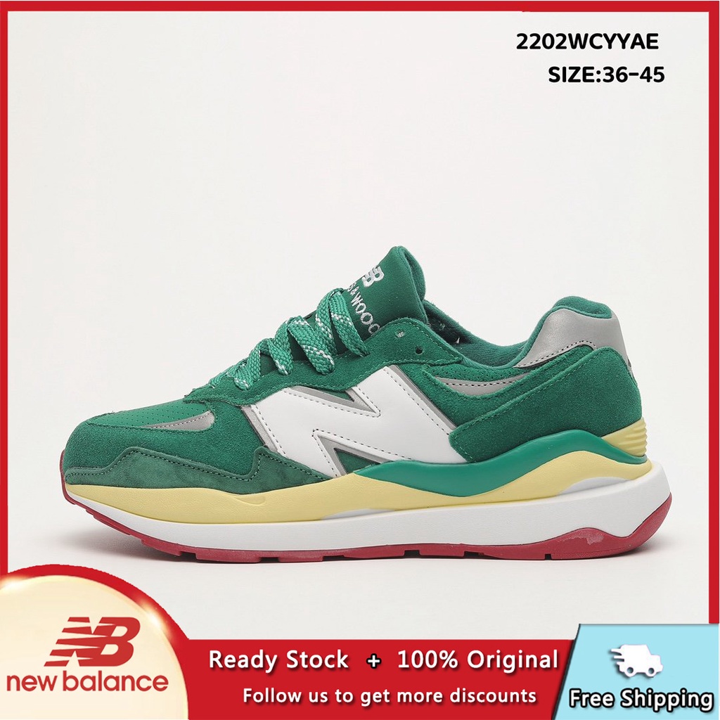 New Balance NB5740 รองเท้าวิ่งผู้ชายฤดูใบไม้ผลิระบายอากาศ รองเท้าผ้าใบนุ่มสบาย