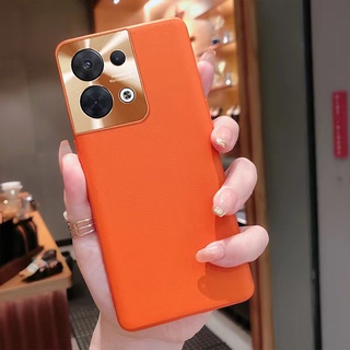 Hardware เคสโทรศัพท์มือถือหนัง ผิวด้าน กันกระแทก ป้องกันกล้อง หรูหรา สําหรับ OPPO Reno 8 Pro Plus 5G 8Pro Reno8 Reno8Pro