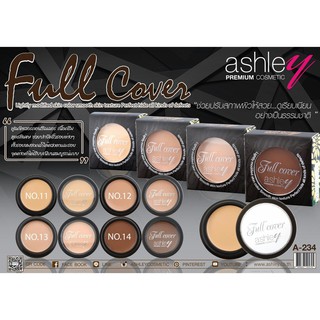 Ashley Full Cover...คอนซีลเลอร์มีให้เลือก 4 เฉดสี