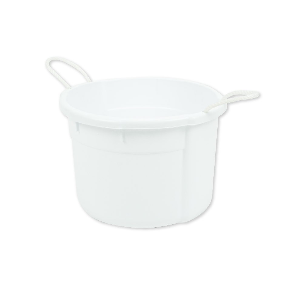 GOLDEN CUP  กะละมังพลาสติกหูเชือก ทรงกลม AG343