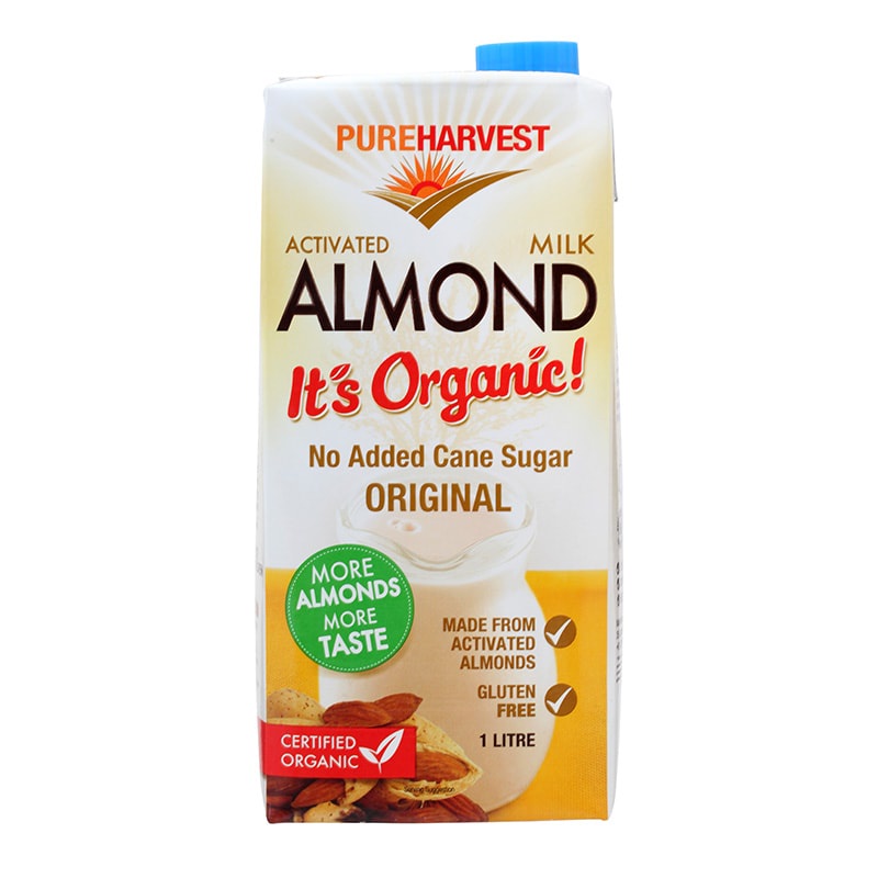 [ Free Delivery ]Pureharvest Aussie Dream Organic Almond Milk 1ltr.Cash on delivery