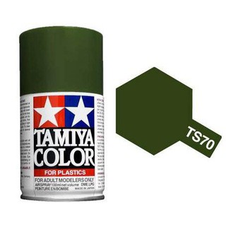 TAMIYA 85070 TS-70 OLIVE DRAB [JGSDF] สีสเปรย์ทามิย่า พ่นงานโมเดล