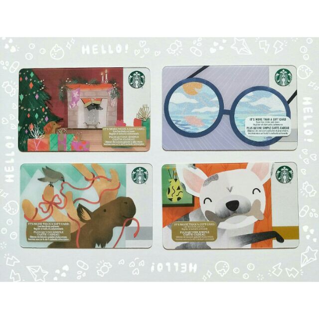 Starbucks Card บัตรสตาร์บัคส์ บัตรสะสม สตาร์บัคส์การ์ด จากแคนาดา