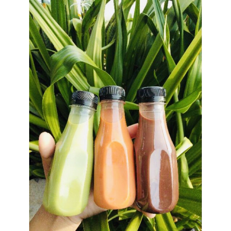 ขวดพลาสติกใสพร้อมฝา กลมตัด 120 ml 150ml / 120 cc 150 cc ขวด PET ทรงขวด