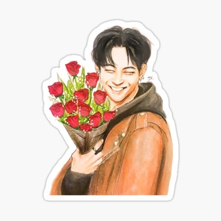 สติ๊กเกอร์ สติ๊กเกอร์กันน้ำ สติ๊กเกอร์ติดรถ แม๊กเนท แม่เหล็กติดตู้เย็น ตัวติดตู้เย็น Lim Jaebum Jay B JB GOT7 อิมแจบอม