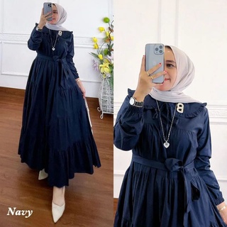 Amora Dress BL RAYON ผ้าฝ้าย เกมมิ่ง สําหรับผู้หญิง (ไม่รวม HIJAB) ชุดเดรสมุสลิม ชุดเดรสมุสลิม เกมล่าสุด รุ่นโมเดิร์น 2022