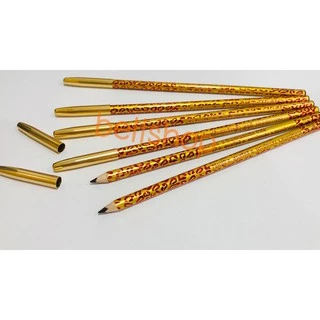 (มีส่งด่วน) ดินสอเขียนคิ้วลายเสือ Eyebrow Pencil ดินสอเขียนคิ้ว แท่งลายเสือ 1 ยกโหล