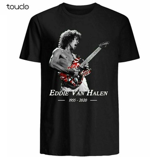 เสื้อเชิ้ต ลาย Eddie Van Halen RIP 1955 2020 สําหรับผู้ชาย และผู้หญิง