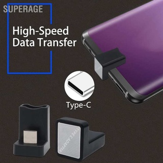 Superage Type』C Male To Female อะแดปเตอร์ขยายสายเคเบิ้ล 90 องศา Usb 3.1 Angle สําหรับแล็ปท็อป