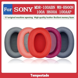 เคสหูฟังหนัง แนวนอน สําหรับ SONY MDR 100ABN WH H900N 100A H600A 100AAP