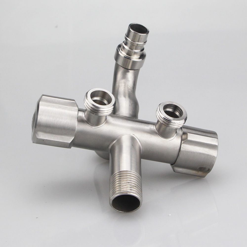 Baokemo ก๊อกน้ําสเตนเลส สามทาง อเนกประสงค์ สําหรับห้องน้ํา fj3cs - รูปที่ 3