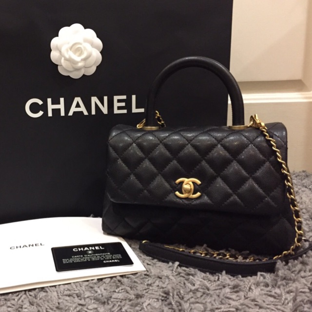 ✨Neww chanel coco 9.5 black ghw holo24 ❌Sold❌