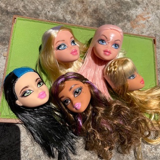 หัวตุ๊กตา Bratz ของแท้ 2 ชิ้น