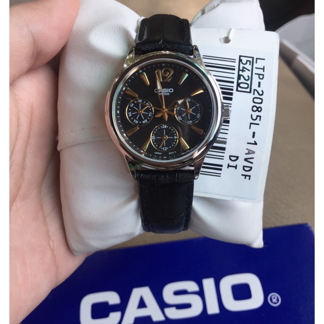 นาฬิกาข้อมือ Casio Standard Analog รุ่น LTP-2085L-1AVDF นาฬิกาข้อมือผู้หญิง
