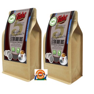 Senseo,Extra Dark Roast Coffee, 2 x 36 pods,  Weight 2 x 250 g. - European Coffee the Asian way