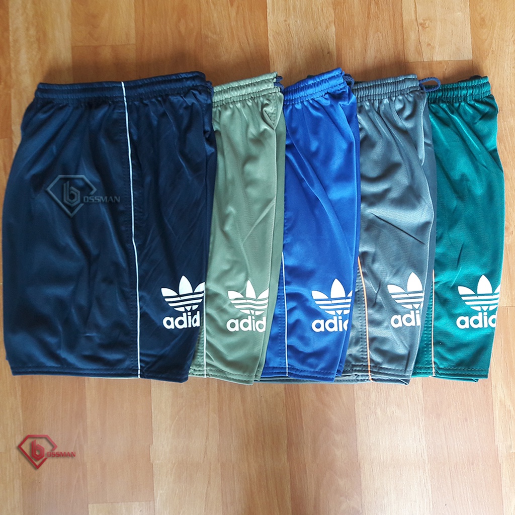 กางเกงกีฬาขาสั้นผู้ชาย Combo 5 ชิ้น BM01 - มีกระเป๋าทั้งสองด้าน ผ้า FreeSize จาก 45 - 68kg