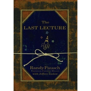 หนังสือภาษาอังกฤษ THE LAST LECTURE  by RANDY PAUSCH