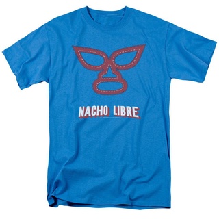 เสื้อยืดวินเทจเสื้อยืดแขนสั้น คอกลม พิมพ์ลาย Nacho Libre "Mask" สไตล์คลาสสิก ไม่ซ้ําใคร สําหรับผู้ชาย และผู้ใหญ่ 779268S