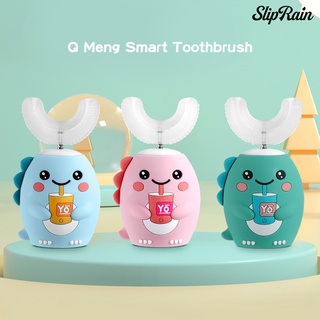 New 🌹Ultrasonic Toothbrush Cartoon Dragon 360 Degree Simple Silicon Ultrasonic Teeth Brush Use