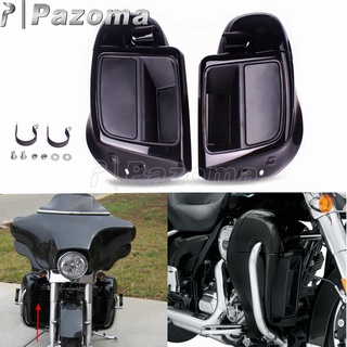 PA 2Pcs CR-V Vented Fairing สำหรับ Harley Touring Road King CVO Electra Street Glide Trike FLHX FLHXS FLHXSE FL