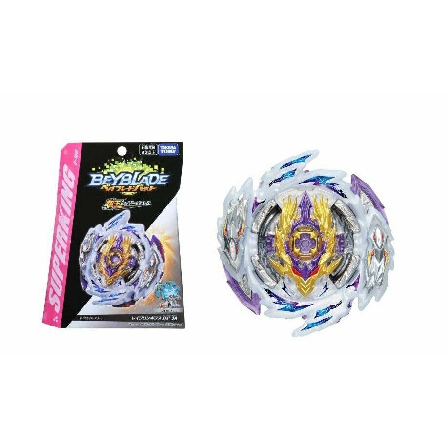 ทาการ่า โทมี่Takara Tomy Beyblade Burst Super King Booster B-168 Rage Longinus.Ds' 3A