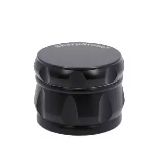 Sharpstone เครื่องบดเว้า 63MM 4 LAYERS Screeen สไตล์สังกะสีอัลลอยด์เครื่องขูดโลหะ เครื่องบด Grinder