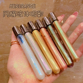 Herorange Milky Way อายแชโดว์ เนื้อลิขวิด กลิตเตอร์ ไฮไลท์เพชร