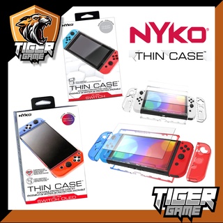 Nyko Thin Case Nintendo Switch + OLED (ของแท้ แถม กันรอยกระจก Nintendo Switch) (เคสใส่ dock ได้)(Thin Case Nintendo)