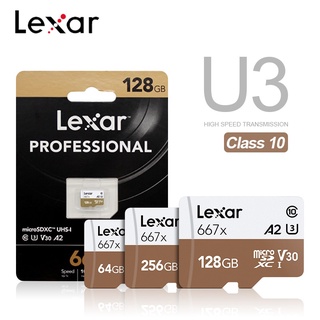 667X Micro SD Memory Card A2 High Speed 100MB/S 256GB 128GB 64GB SDXC V30 Class10 UHS-I U3 For 1080p Full-HD 3D 4K Video