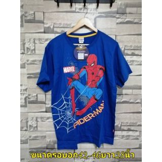 เสื้อยืด​ Disney ลิขสิทธิ์​แท้​ค่ะ​ Spider-Man ขนาด​ 42-46