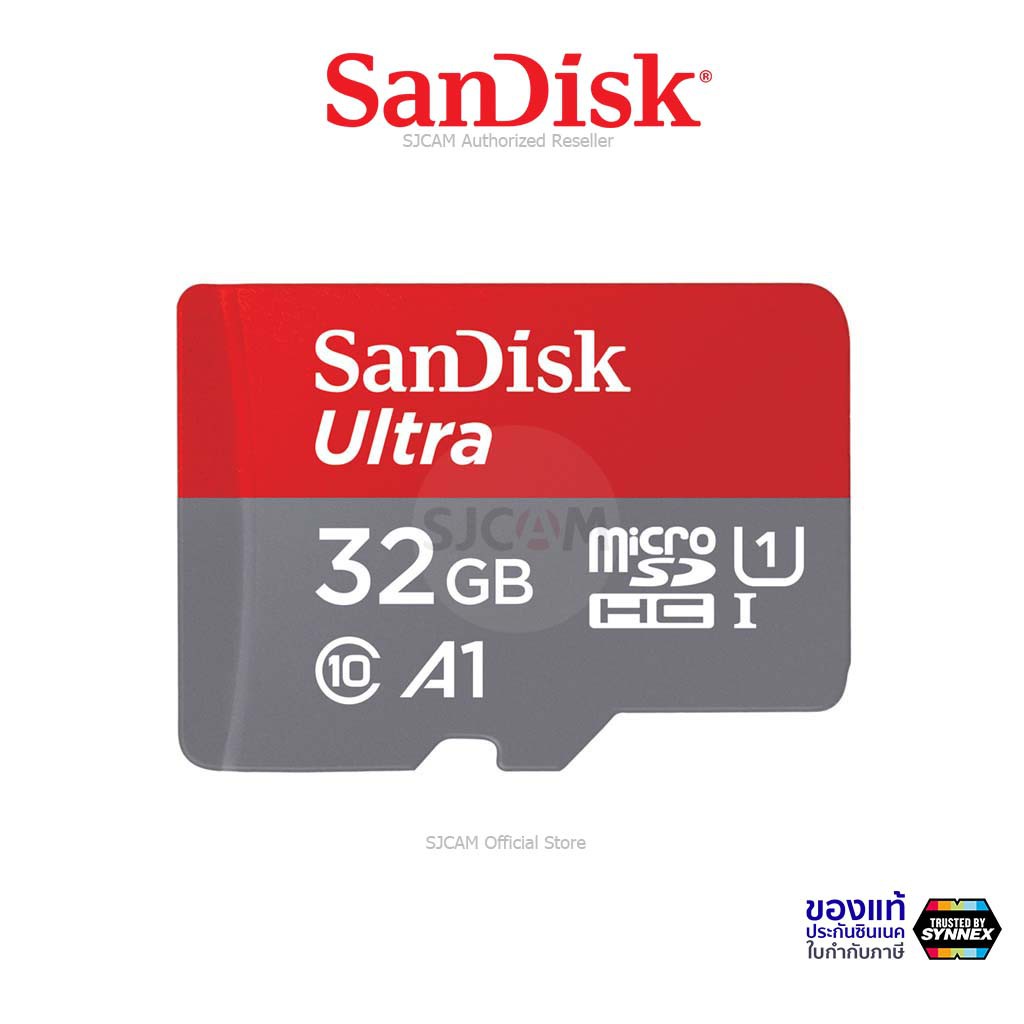 Sandisk Ultra Micro SD Card 32GB SDHC Class10 A1อาน 120MB s SDSQUA4