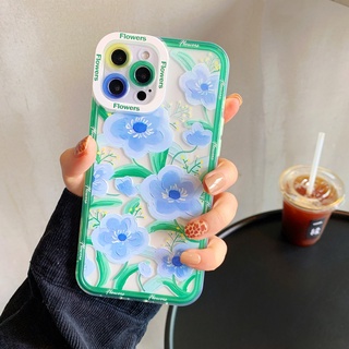 For Samsung S20 Plus S21 FE S22 A03 A03s A13 A23 A33 A53 A22 A32 A52 A52s Note 10 20 Ultra Flower Soft Case Flexible Camera Lens Protective Transparent Cover | DFC003