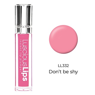 Luscious Lip No: 332 สี Dont be shy สุดยอดลิปสติกสีฉ่ำวาว และเรียวปากอวบอิ่ม **พร้อมส่งทันที ของแท้ 100%**