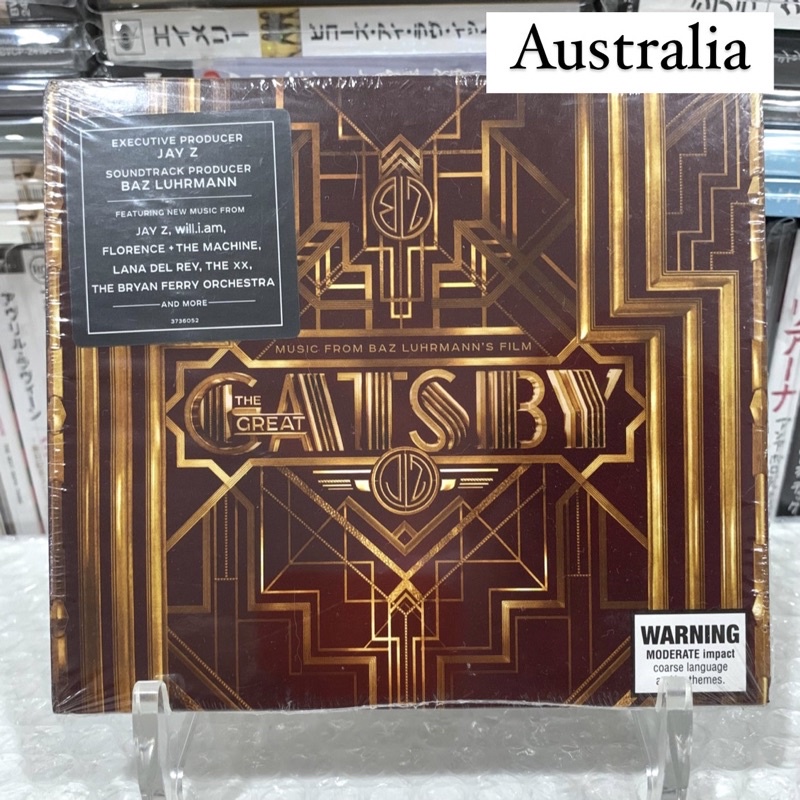 🛒 (พร้อมส่ง/ซีลปิดใหม่) CD ซีดีเพลง: The Great Gatsby (Soundtrack) [แผ่น Australia] Lana Del Rey, Be