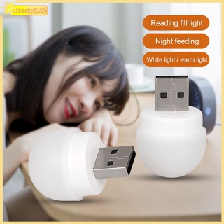 Usb แบบพกพาขนาดเล็กปลั๊กไฟคอมพิวเตอร์ Led ป้องกันดวงตาไฟอ่านหนังสือไฟกลางคืนฉุกเฉิน