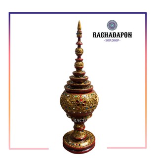 ผอบทรงสูง หม้อจุกเเหลมสูง เดินเส้นทำเก่า 5-6 นิ้ว